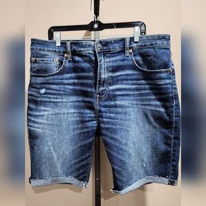 American Eagle AirFlex+ 9" High Stetch Denim Shorts Men's Size 38